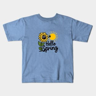 Hello Spring! Kids T-Shirt